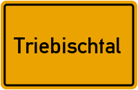 City Sign Triebischtal