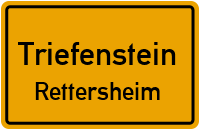 Frühlingsstraße in TriefensteinRettersheim