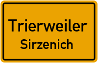 Straßenverzeichnis Trierweiler Sirzenich