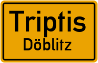 Miesitzer Weg in TriptisDöblitz