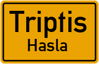 Hasla in TriptisHasla