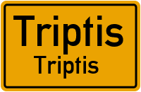 Südstraße in TriptisTriptis