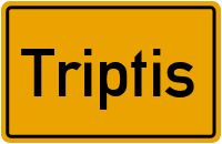City Sign Triptis