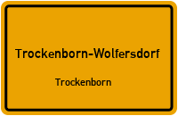 Grenzweg in Trockenborn-WolfersdorfTrockenborn