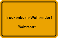 Wolfersdorf in 07646 Trockenborn-Wolfersdorf (Wolfersdorf)