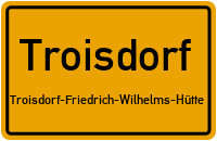 Einleitungsstelle Sieg in TroisdorfTroisdorf-Friedrich-Wilhelms-Hütte