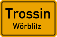 Dahlenberger Straße in TrossinWörblitz