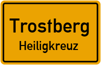 Kirchstraße in TrostbergHeiligkreuz