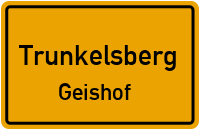 Siedlungsweg in TrunkelsbergGeishof