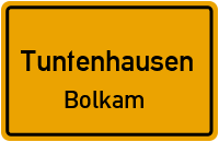 Straßen in Tuntenhausen Bolkam