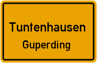 Straßen in Tuntenhausen Guperding