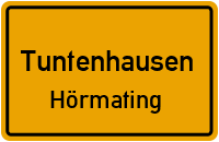 Straßenverzeichnis Tuntenhausen Hörmating