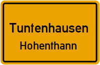 Straßenverzeichnis Tuntenhausen Hohenthann