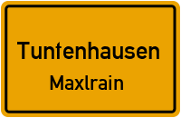 Straßen in Tuntenhausen Maxlrain