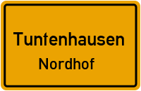 Straßen in Tuntenhausen Nordhof