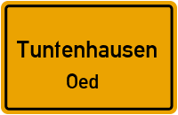 Straßen in Tuntenhausen Oed
