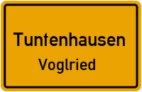 Straßen in Tuntenhausen Voglried