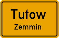 Dammstraße in TutowZemmin