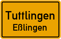 Straßenverzeichnis Tuttlingen Eßlingen