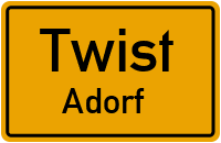 Straßenverzeichnis Twist Adorf