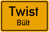 Straßenverzeichnis Twist Bült