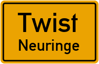 Straßenverzeichnis Twist Neuringe
