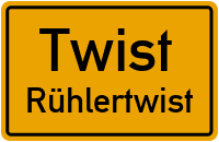 Feldweg in TwistRühlertwist