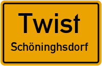 Egon-Schöningh-Straße in TwistSchöninghsdorf