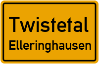 Wildunger Landstraße in TwistetalElleringhausen