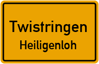 Straßenverzeichnis Twistringen Heiligenloh