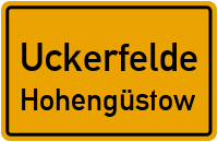 Pappelweg in UckerfeldeHohengüstow