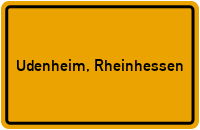 Branchenbuch von Udenheim, Rheinhessen auf onlinestreet.de