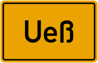 City Sign Ueß
