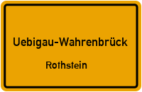 Gartenstraße in Uebigau-WahrenbrückRothstein