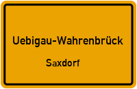 Kauxdorfer Straße in Uebigau-WahrenbrückSaxdorf