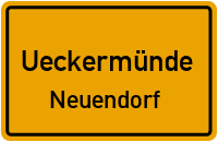 Winkelstraße in UeckermündeNeuendorf