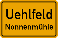 Straßenverzeichnis Uehlfeld Nonnenmühle