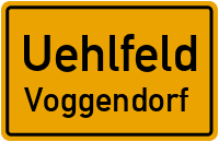 Straßenverzeichnis Uehlfeld Voggendorf