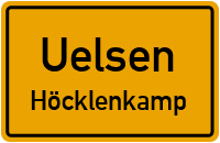 Haller Straße in UelsenHöcklenkamp