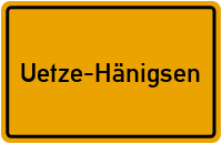 City Sign Uetze-Hänigsen
