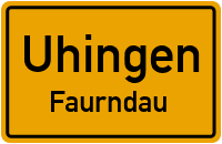 Mercedesstraße in UhingenFaurndau