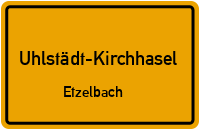 Etzelbach in Uhlstädt-KirchhaselEtzelbach