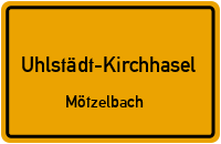 Mötzelbach in Uhlstädt-KirchhaselMötzelbach