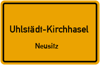 Neusitz in Uhlstädt-KirchhaselNeusitz
