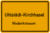 Niederkrossen in Uhlstädt-KirchhaselNiederkrossen