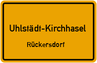 Rückersdorf in Uhlstädt-KirchhaselRückersdorf