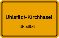 Jenaische Straße in Uhlstädt-KirchhaselUhlstädt