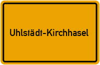 Uhlstädt-Kirchhasel in Thüringen
