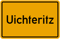 City Sign Uichteritz