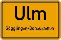 Alter Ulmer Weg in UlmGögglingen-Donaustetten